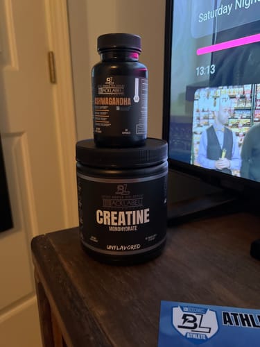 Customer photo review of CREATINE MONOHYDRATE