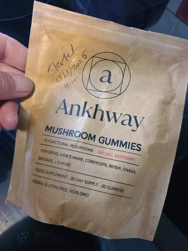 Customer photo review of 2-Month Mushroom Gummies