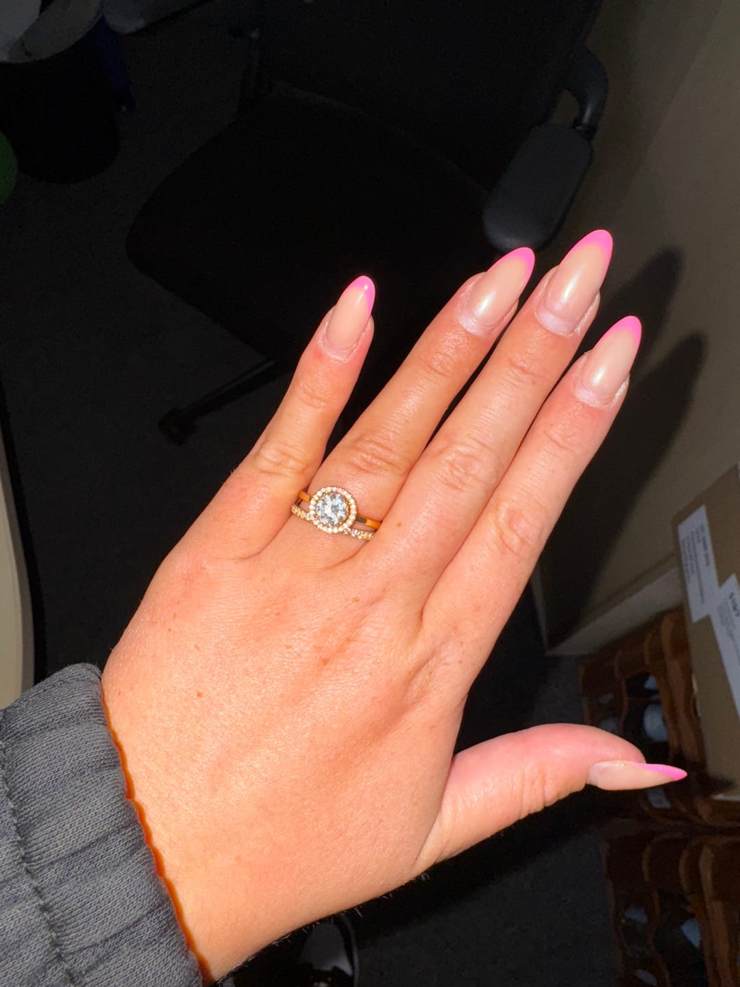Customer photo review of Shine Ring | 18K vergoldet