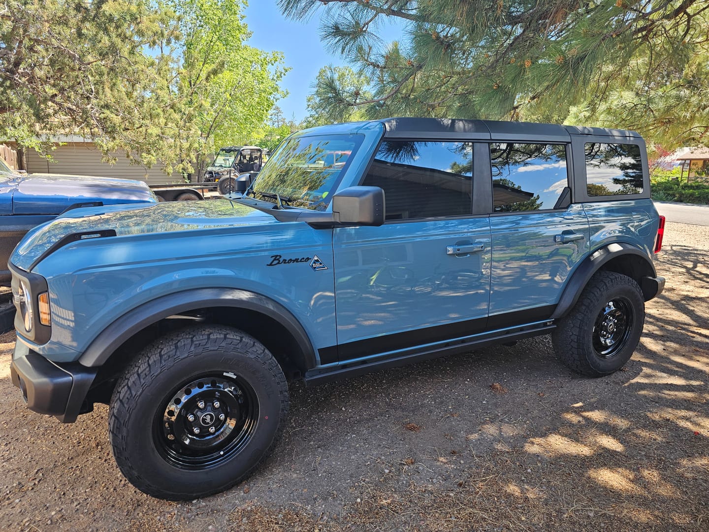 Customer photo review of Ford Bronco OEM Color-Matched Door Handle Cover Set (2/4 Doors)
