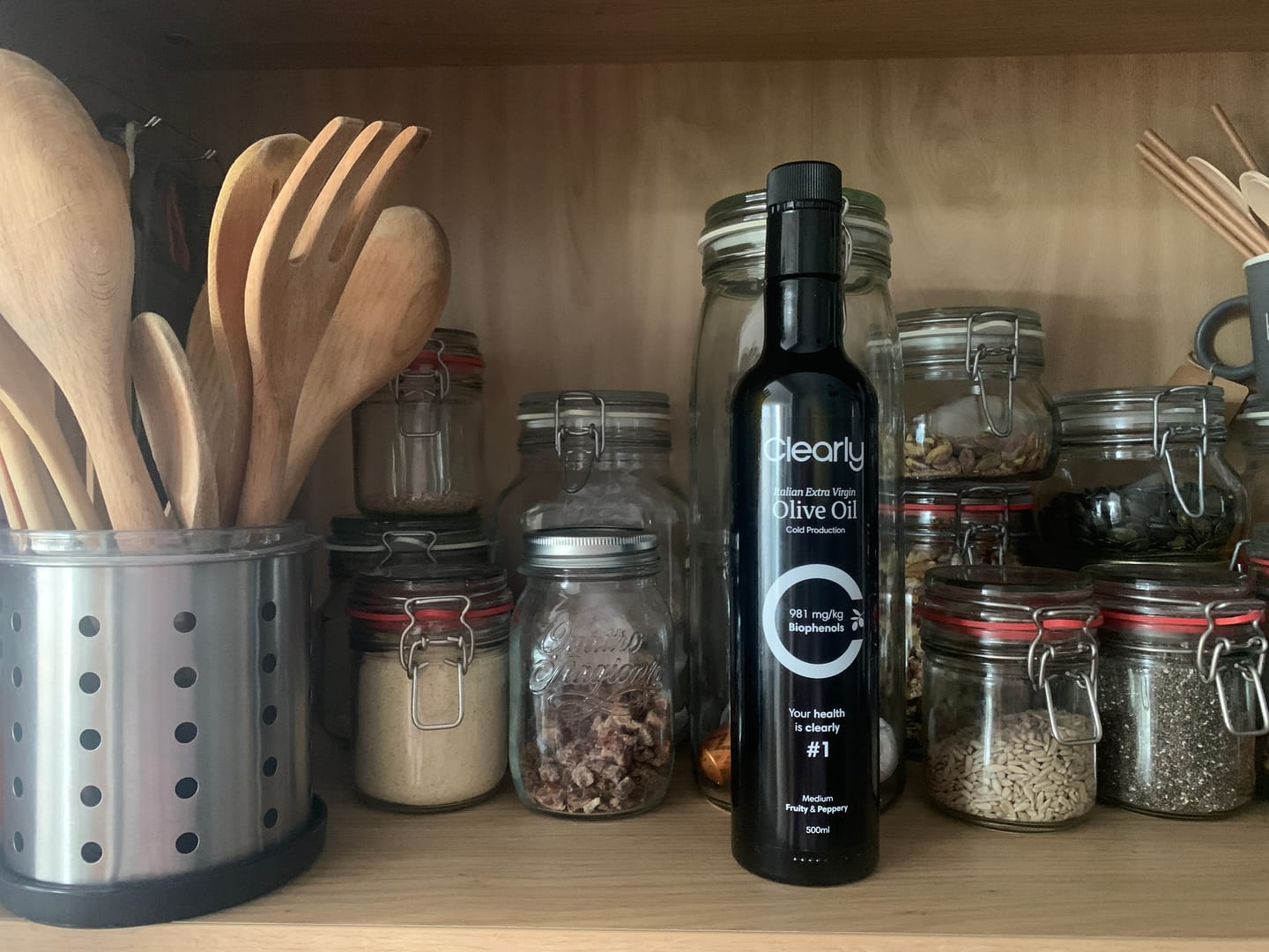 Customer photo review of Extra Virgin Olive Oil