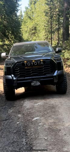 Customer photo review of 2011-2022 CALIFORNIA LICENSE PLATE DMV.CA.GOV - BLACK WITH WHITE TEXT 6"x12" (156.5mm x 305mm)