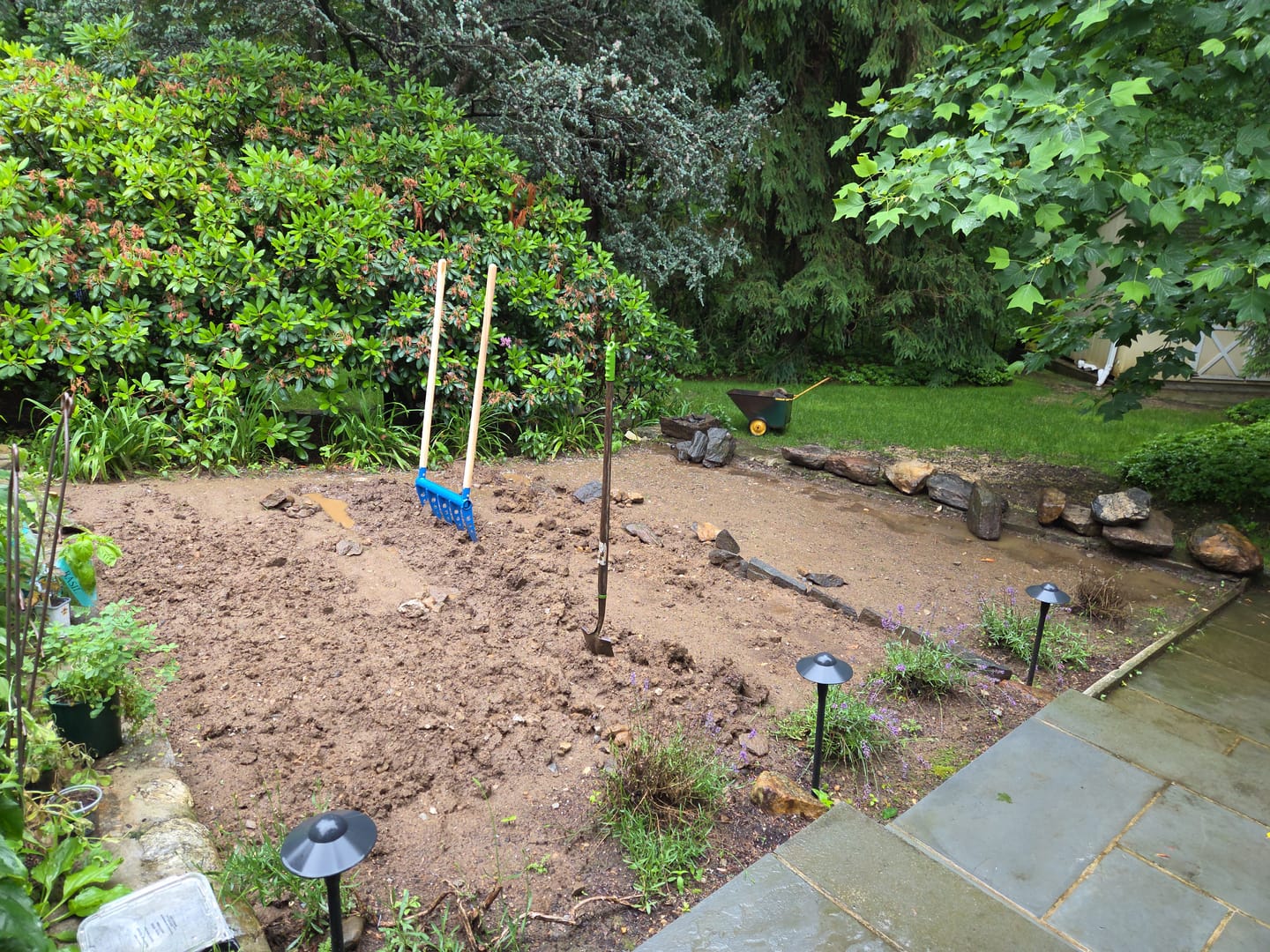 Customer photo review of The Cultivator Treadlite Broadfork | 20" wide | 5 tines
