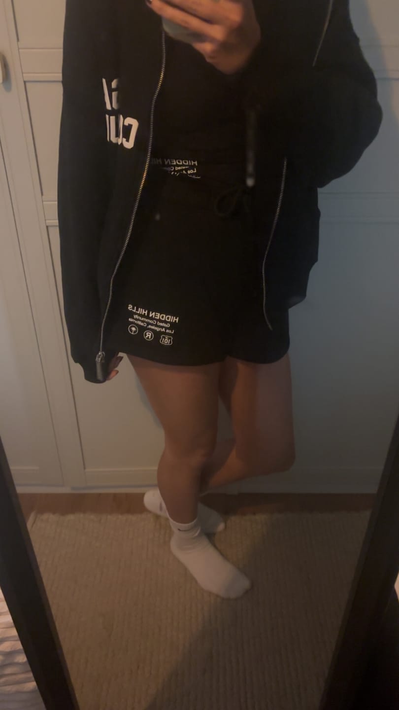 Recenzja zdjęciowa klienta dotycząca szortów LABEL SHORTS BLACK