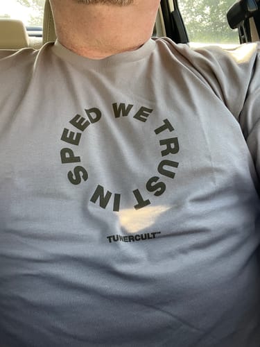Customer photo review of UNITY TEE