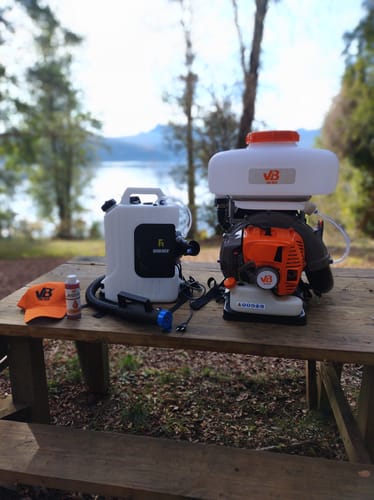 Customer photo review of Motopulverizadora van Beek 3vB-14B - Nebulizador ULV eléctrico Guskiner GM1506E