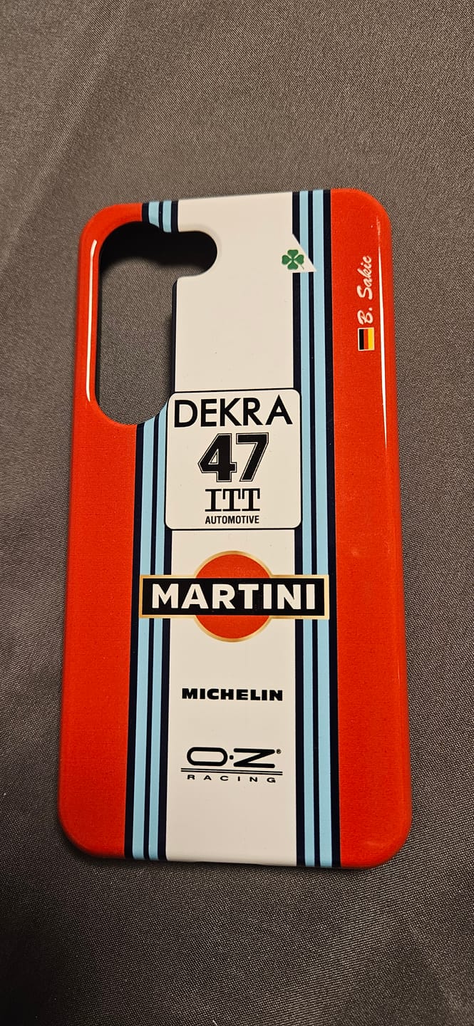 Customer photo review of 155 V6 TI #7 Nannini Alfa Corse DTM 1995 Livery - Individuelle Premium Hülle für Samsung