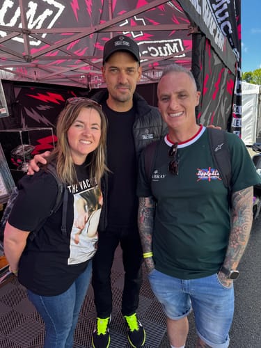 Customer photo review of Melbray Racing x U&C Tee