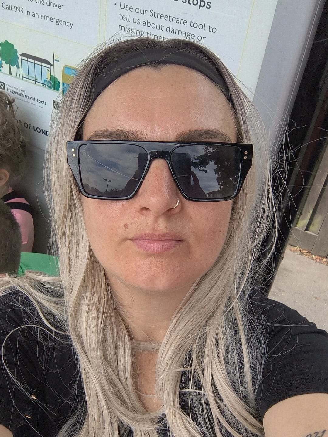 Customer photo review of The Headband Wig Perfect Wave