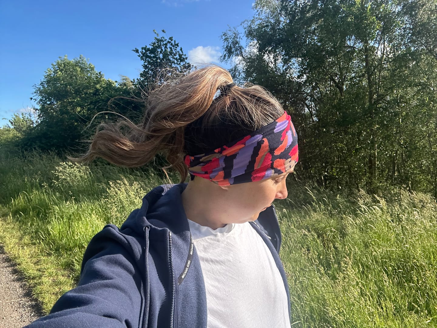 Customer photo review of The Headband Wig Perfect Wave
