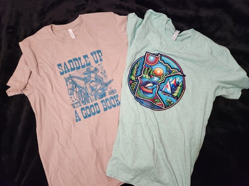 Customer photo review of 2 for $20 T-Shirt Flash Sale