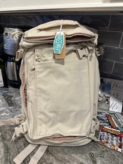 Customer photo review of Blast 38L Travel Backpack