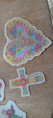 Christian D. review of Custom Sticker Sheet Sample image 1 out of 2