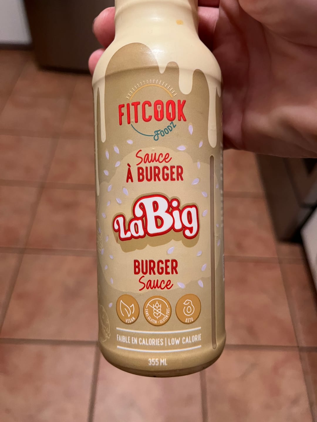 Customer photo review of Fitcook Foodz - Les Condiments 355ml