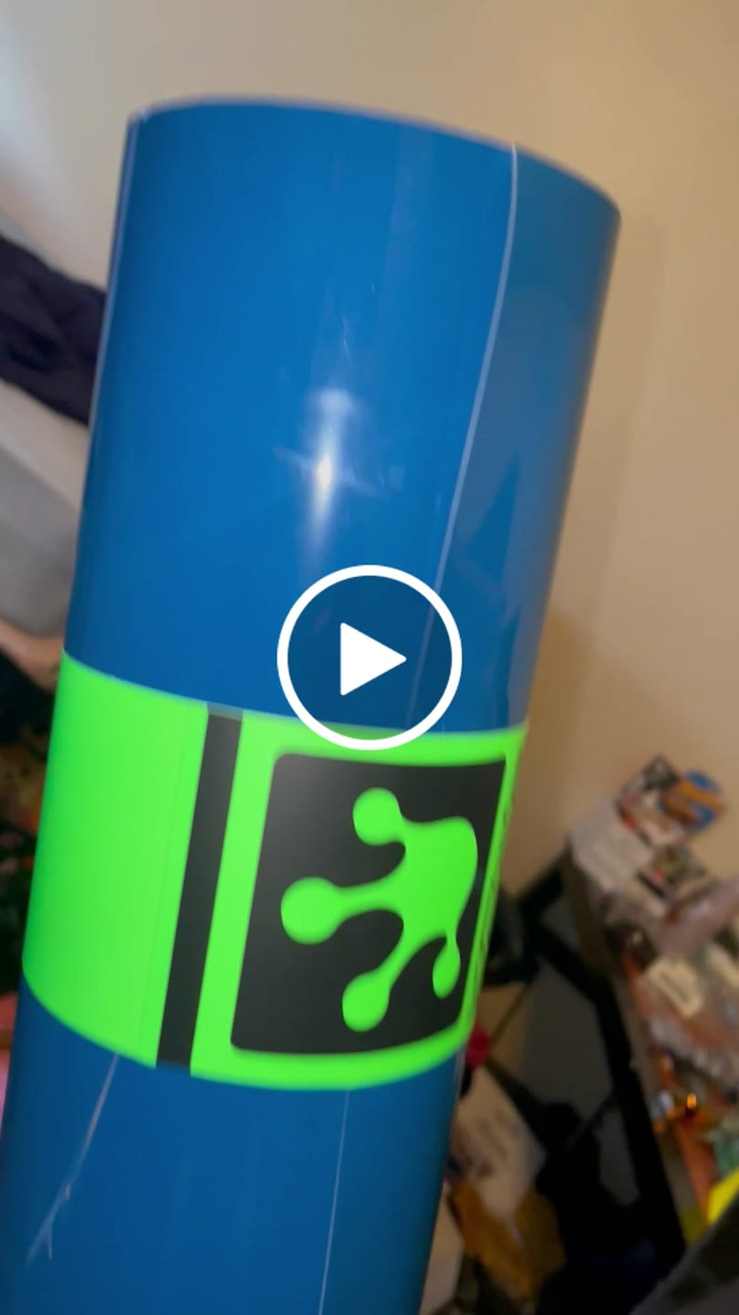 Customer video review of High Glossy Laguna Blue Vinyl Wrap