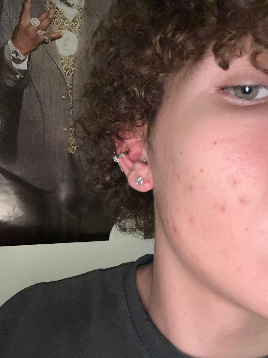 Customer photo review of EAR CUFFS