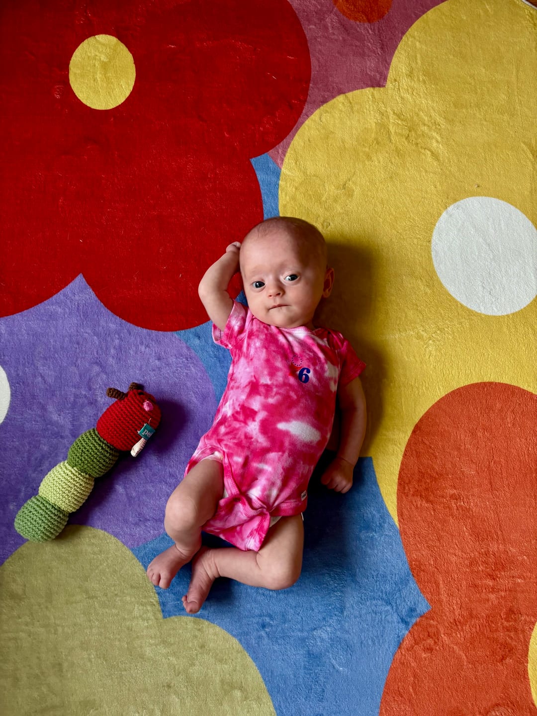 Customer photo review of Funky Flowers Rug