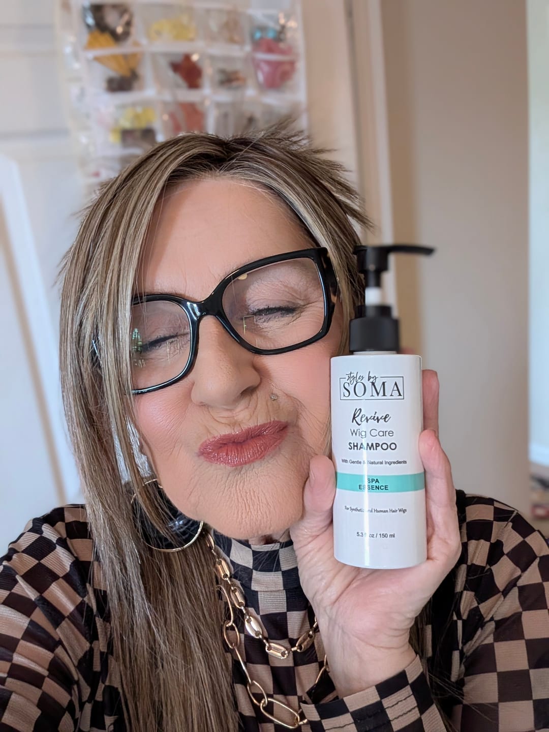 Customer photo review of **NEW** REVIVE Wig Shampoo