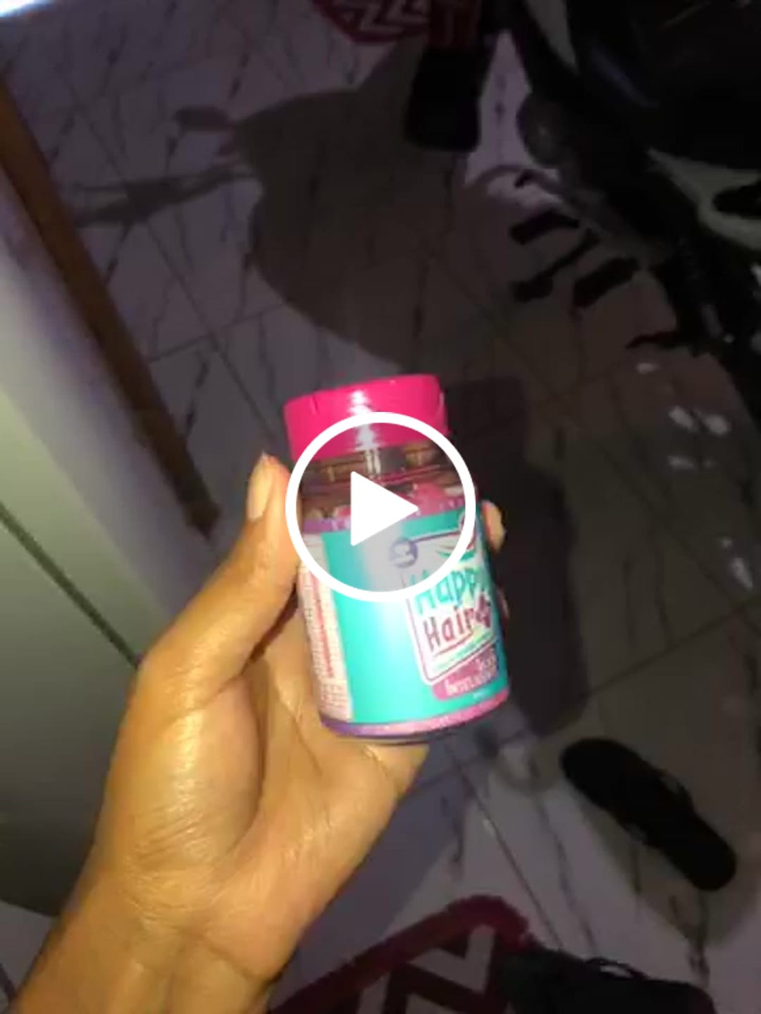 Customer video review of Happy Hair 3 Potes