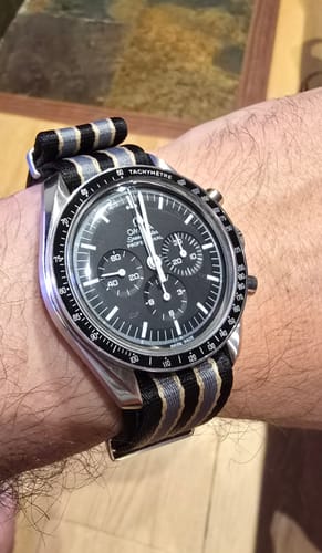 Customer photo review of NTTD Bond Nylon Watch Strap
