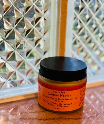 Customer photo review of Aluminum + Baking Soda Free Full Body Deodorant Butter