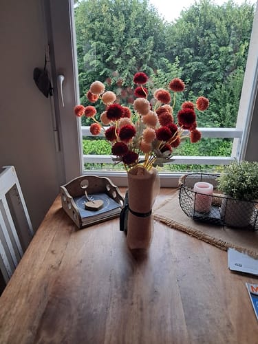 Customer photo review of Fleur de Kiku - Mélange (10 tiges/ 50 pompons)