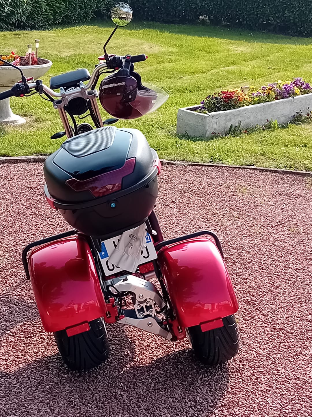 Customer photo review of Tricycle électrique 3 roues CP-7.0 – modèle biplace avec grande autonomie (20Ah/40Ah)