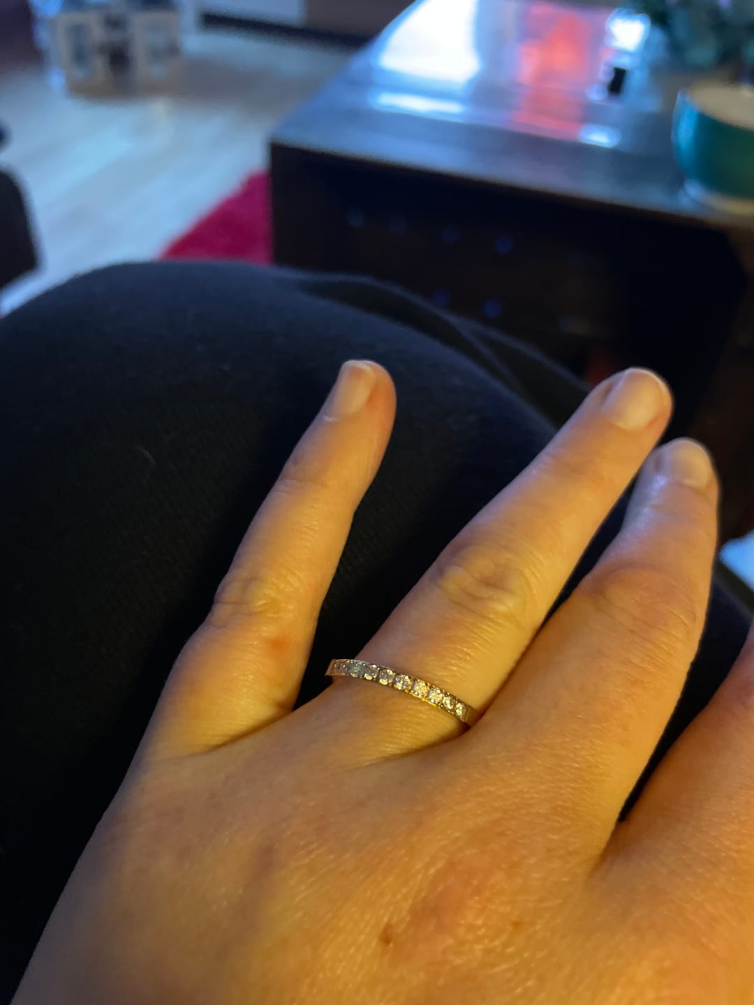 Customer photo review of Mondstein Ring - Dezent