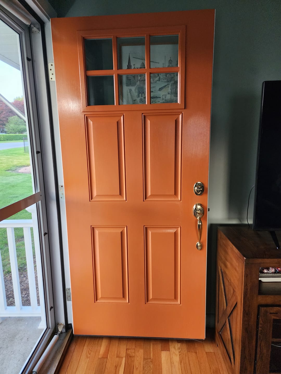 Customer photo review of Clear 6 Lite Glass and Frame Kit (Craftsman)
