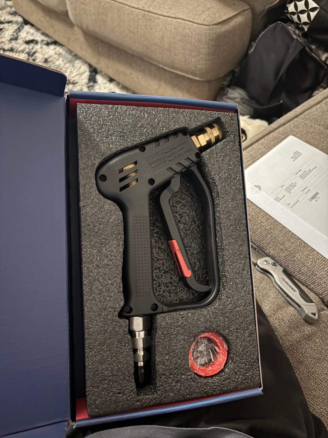 Customer photo review of Swivel Gun