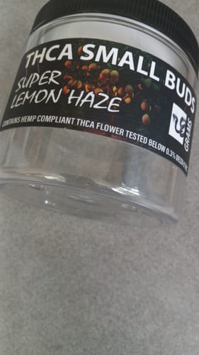 Customer photo review of Super Lemon Haze THCA Flower