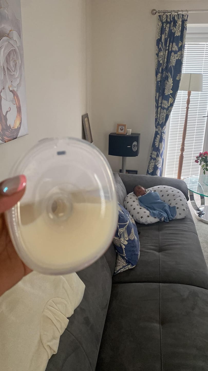 Customer photo review of Relievoo® Wearable Breast Pump PRO2