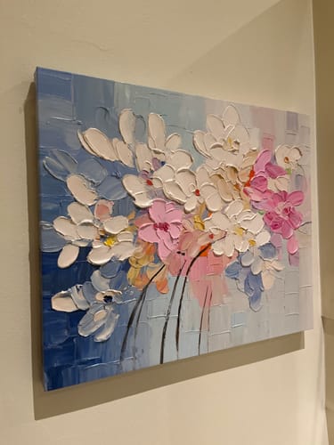 Customer review photo for COLORFUL PAINTING #CA125
