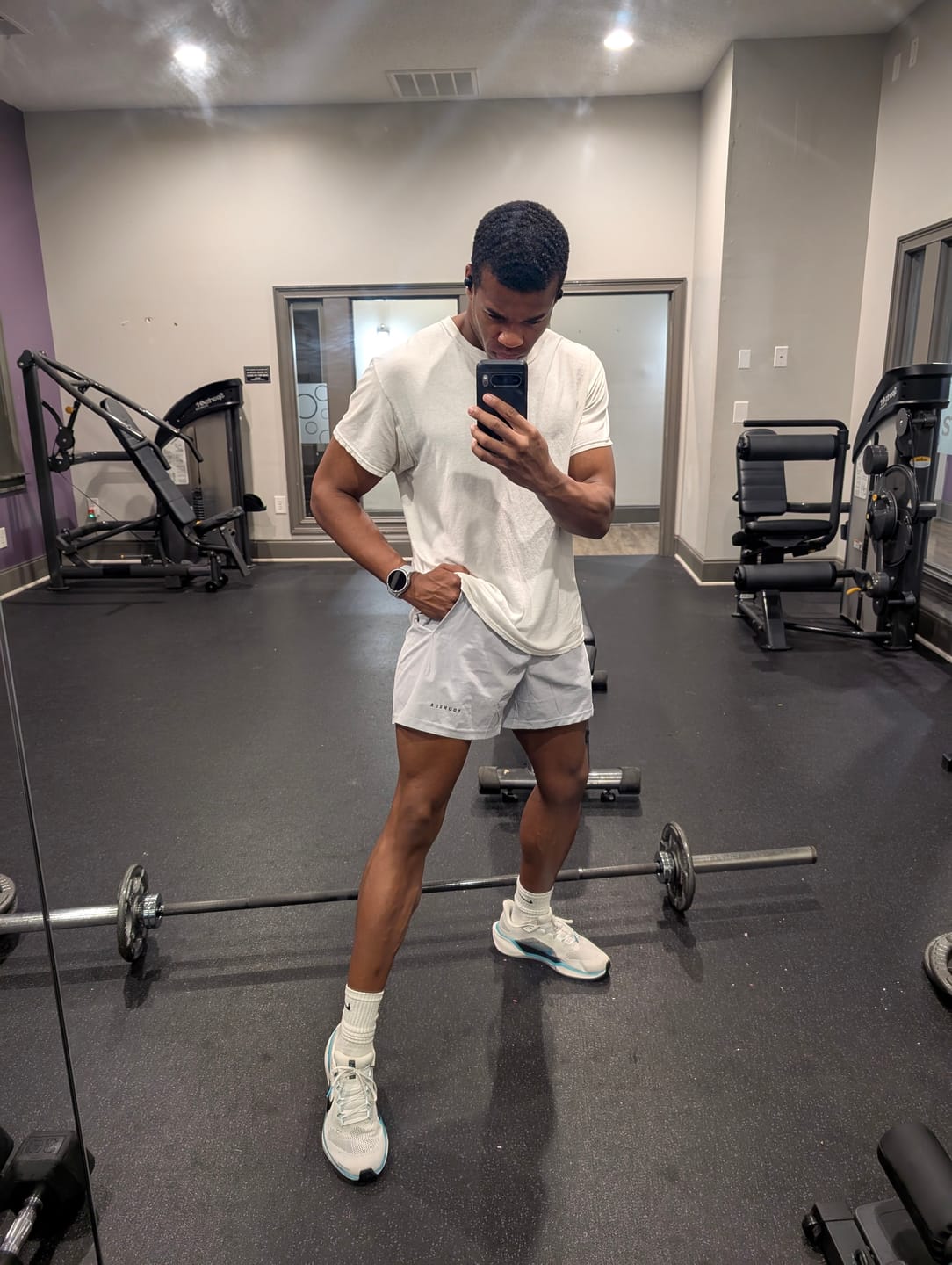 Customer photo review of 1022 - Staple Shorts 4.5"