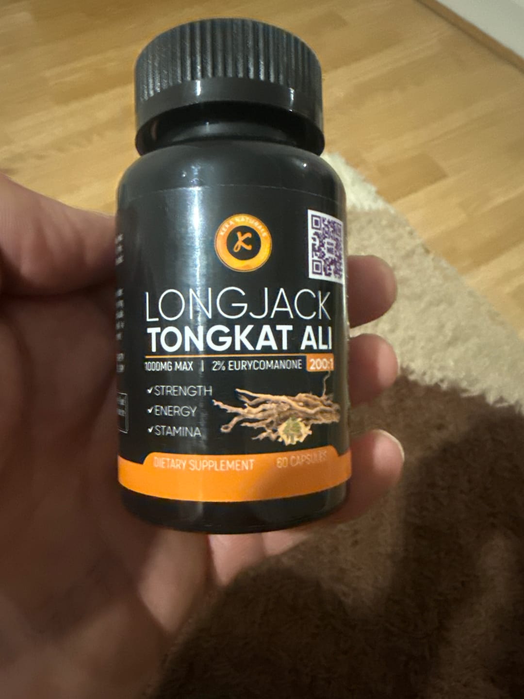 Customer photo review of TongkatAli 1000mg
