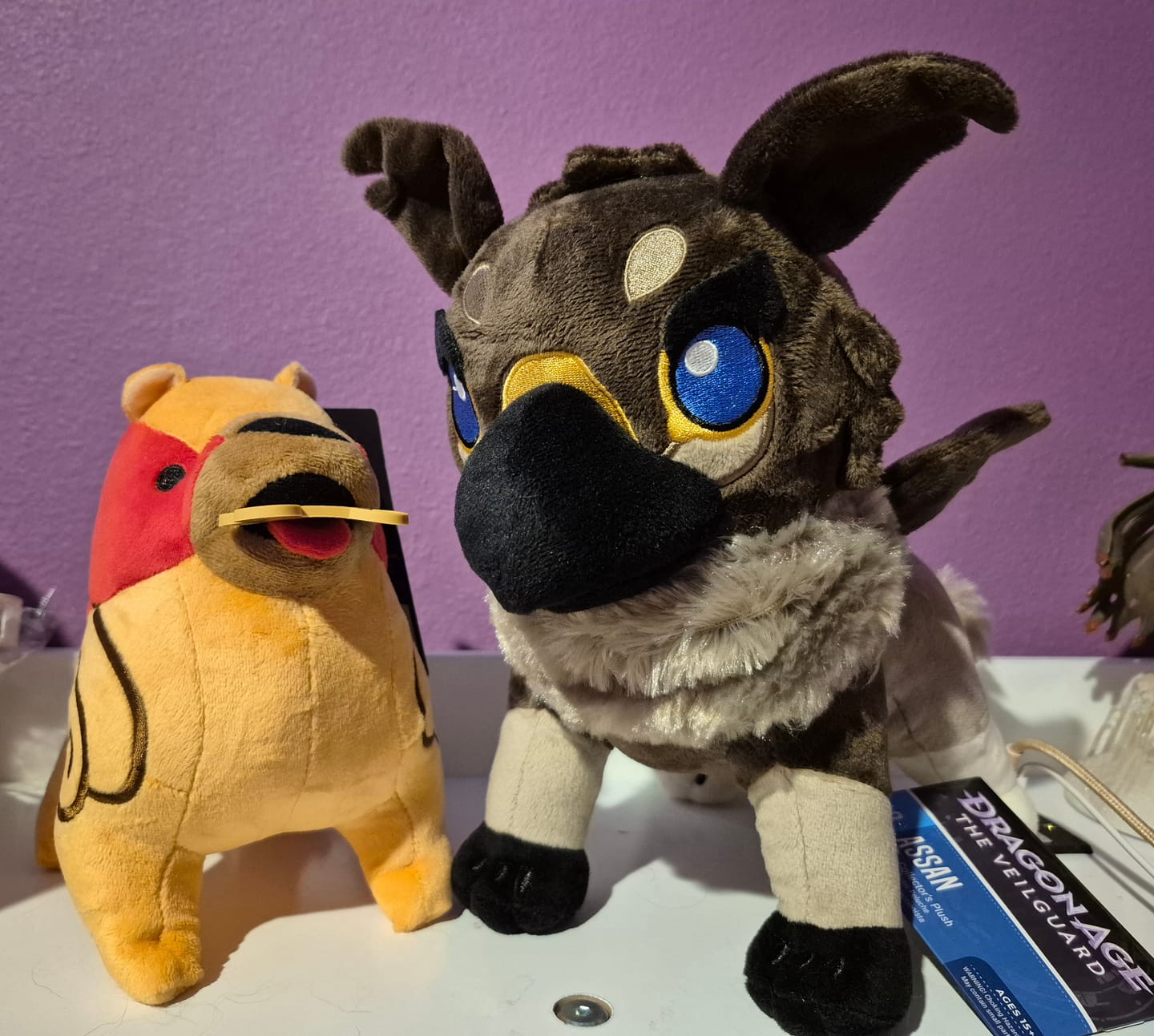 Customer photo review of Dragon Age: The Veilguard - Assan Collector's Plush