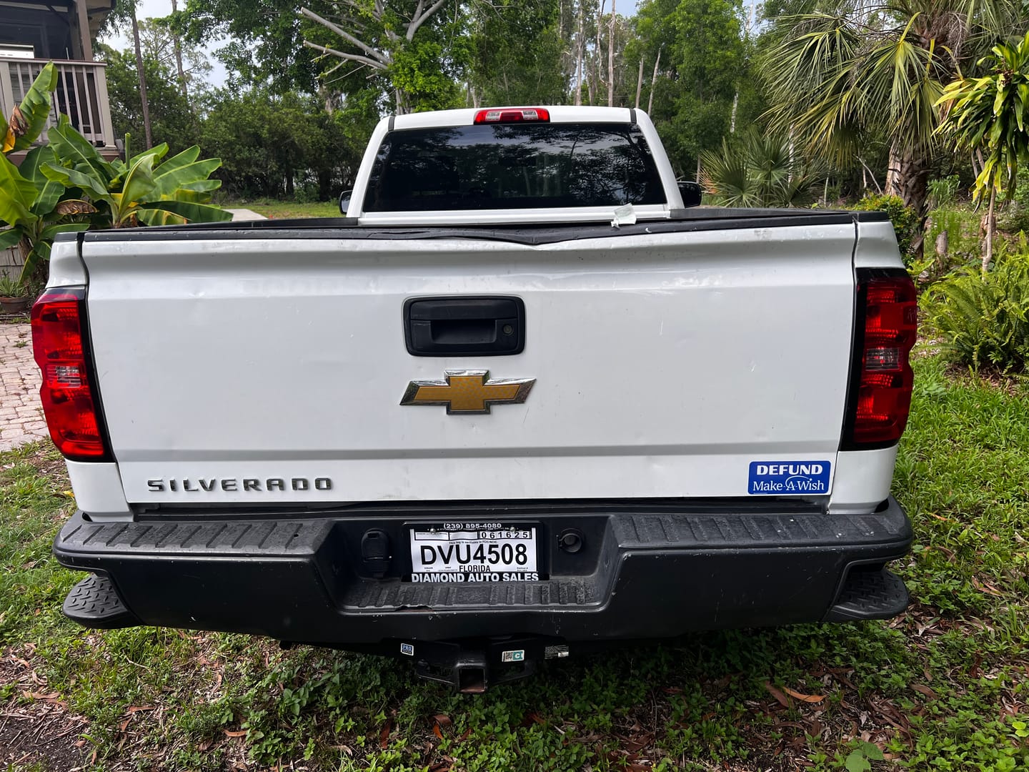 Customer photo review of defund make a wish