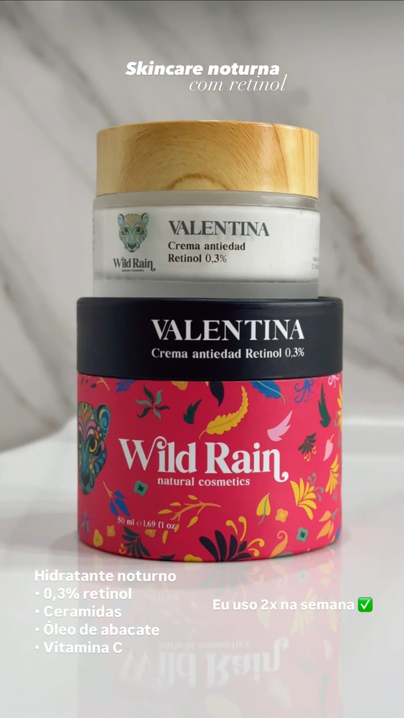 Customer photo review of Retinol 0,3% Crema transformadora noche VALENTINA