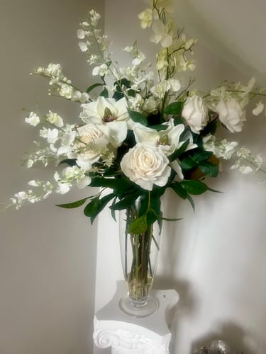 Customer photo review of Bulk 34" Dancing Lady Orchids Long Stem Artificial Flowers Wholesale