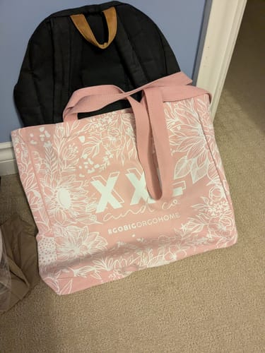Customer photo review of The "Classic" Tote Bag