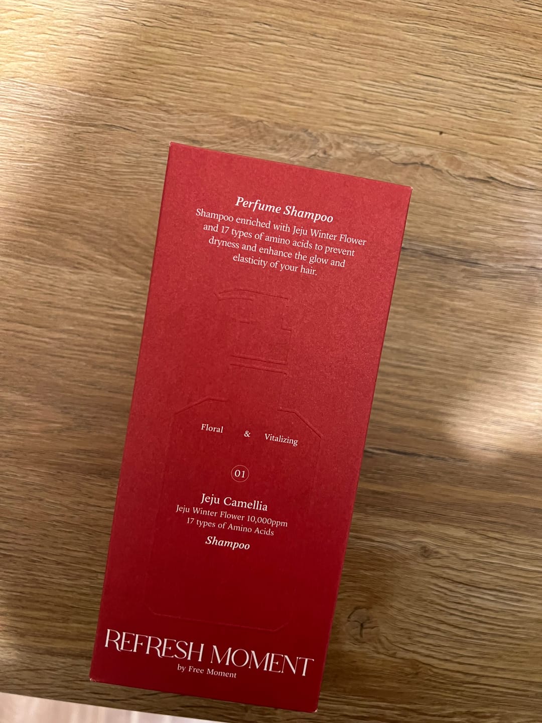 Customer photo review of Parfimēts šampūns Dr. Althea Refresh Moment Perfume Shampoo Jeju Camellia