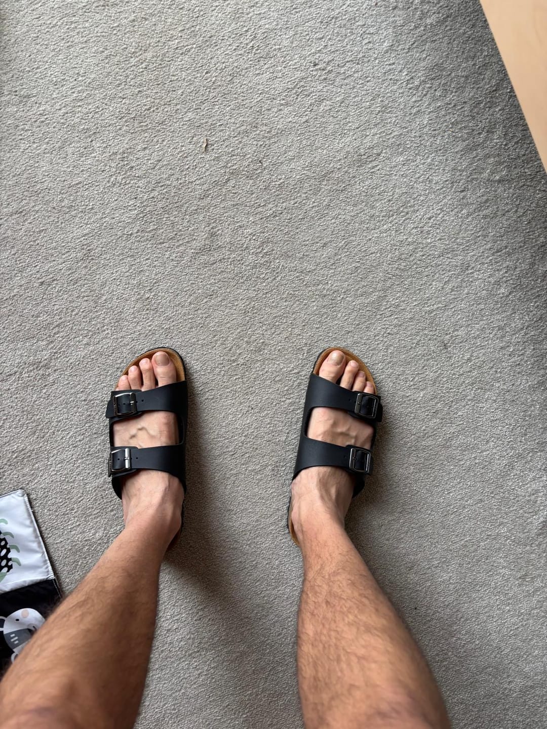 Customer photo review of Mango Comfort Footbed Sandals
