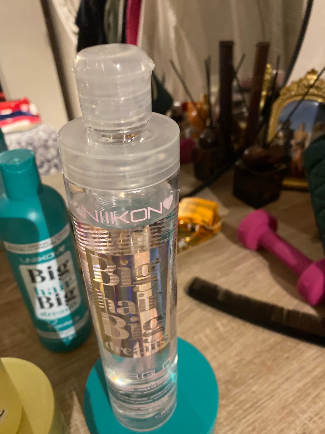 Customer photo review of WATER GLOSS Eau Lamellaire Miraculeuse 300ml