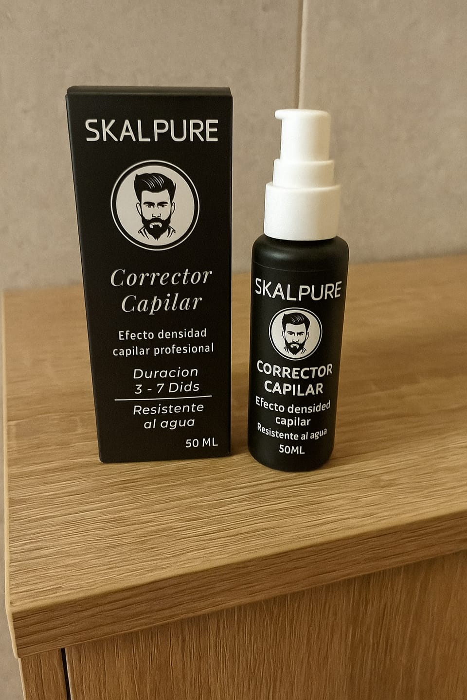 Customer photo review of SKALPURE® – Corrector Capilar Profesional