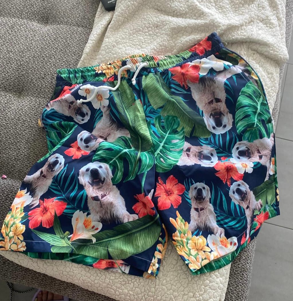 Customer photo review of Dein Foto - Individuelle Badehose