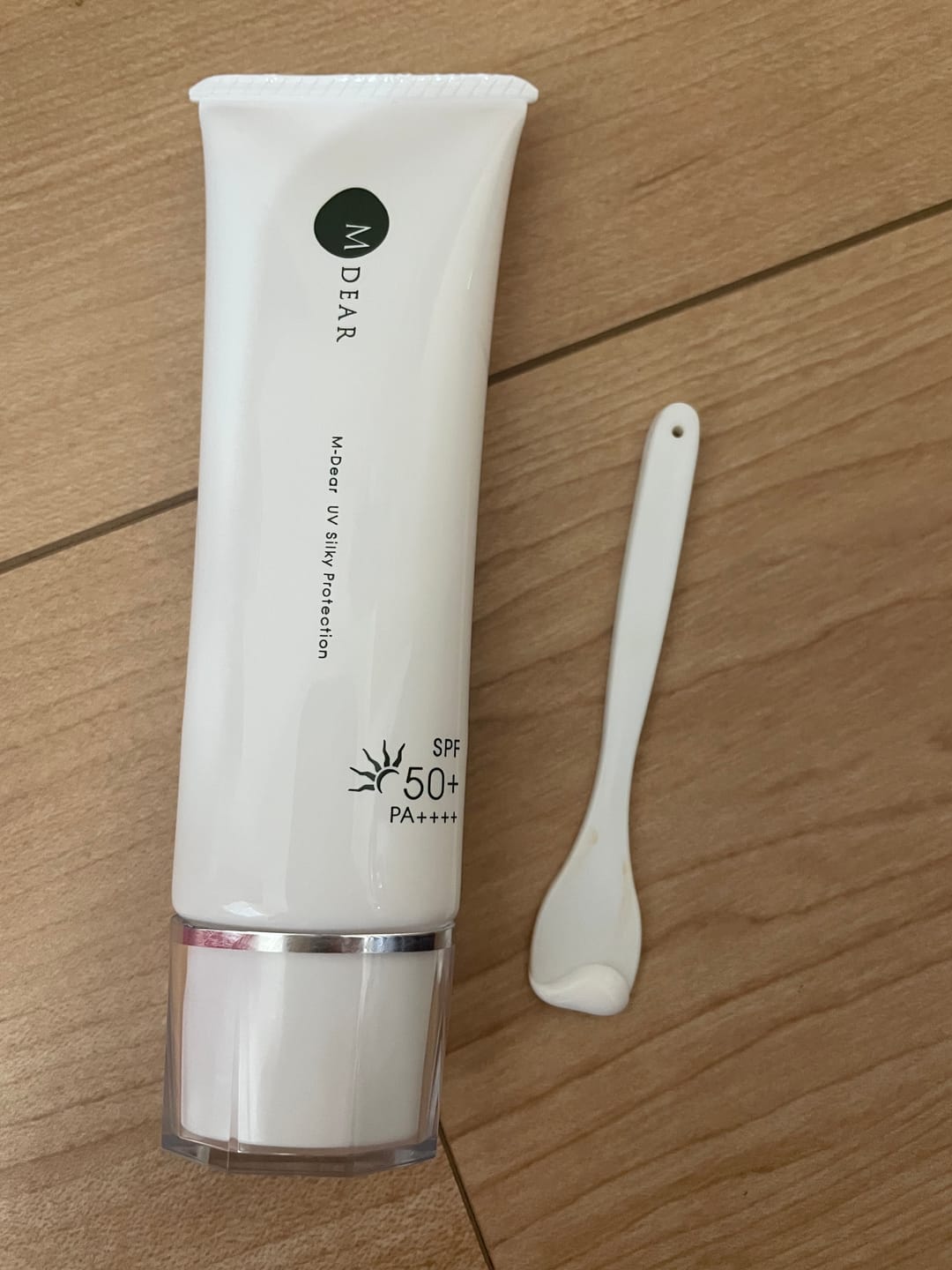 Customer photo review of UVシルキープロテクションSPF50+/PA++++