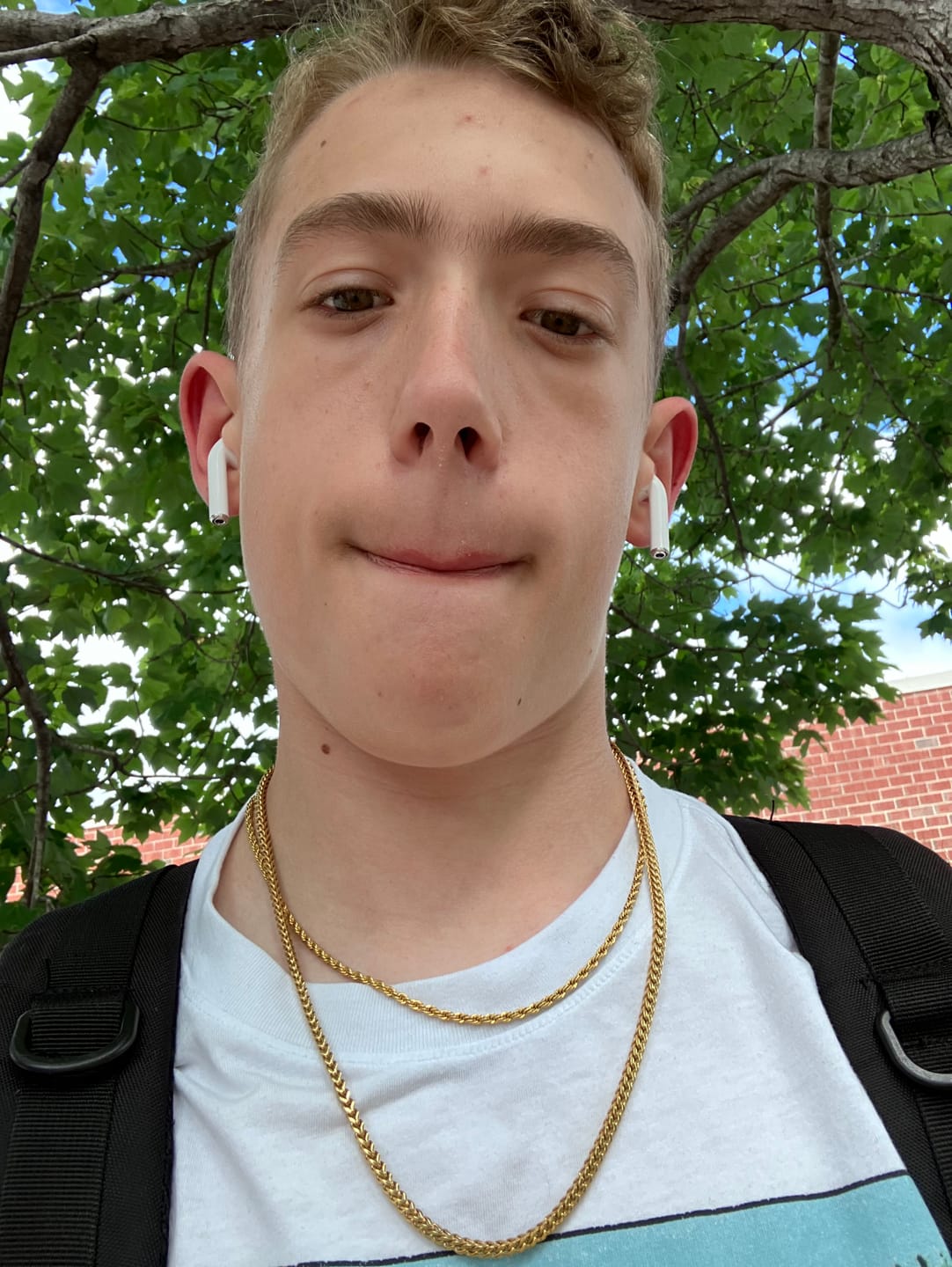 Customer photo review of Franco Chain (Gold)
