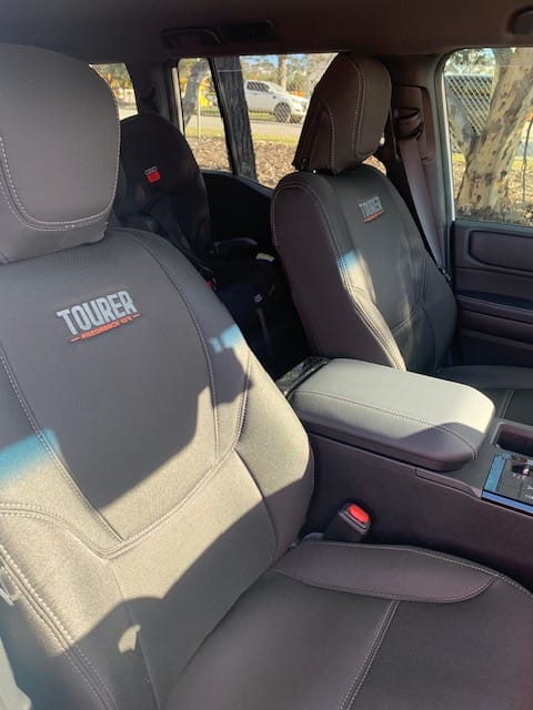 Customer photo review of Toyota Prado 250 GXL GP9 Tourer 2x Front Seat Covers (Made to Order)