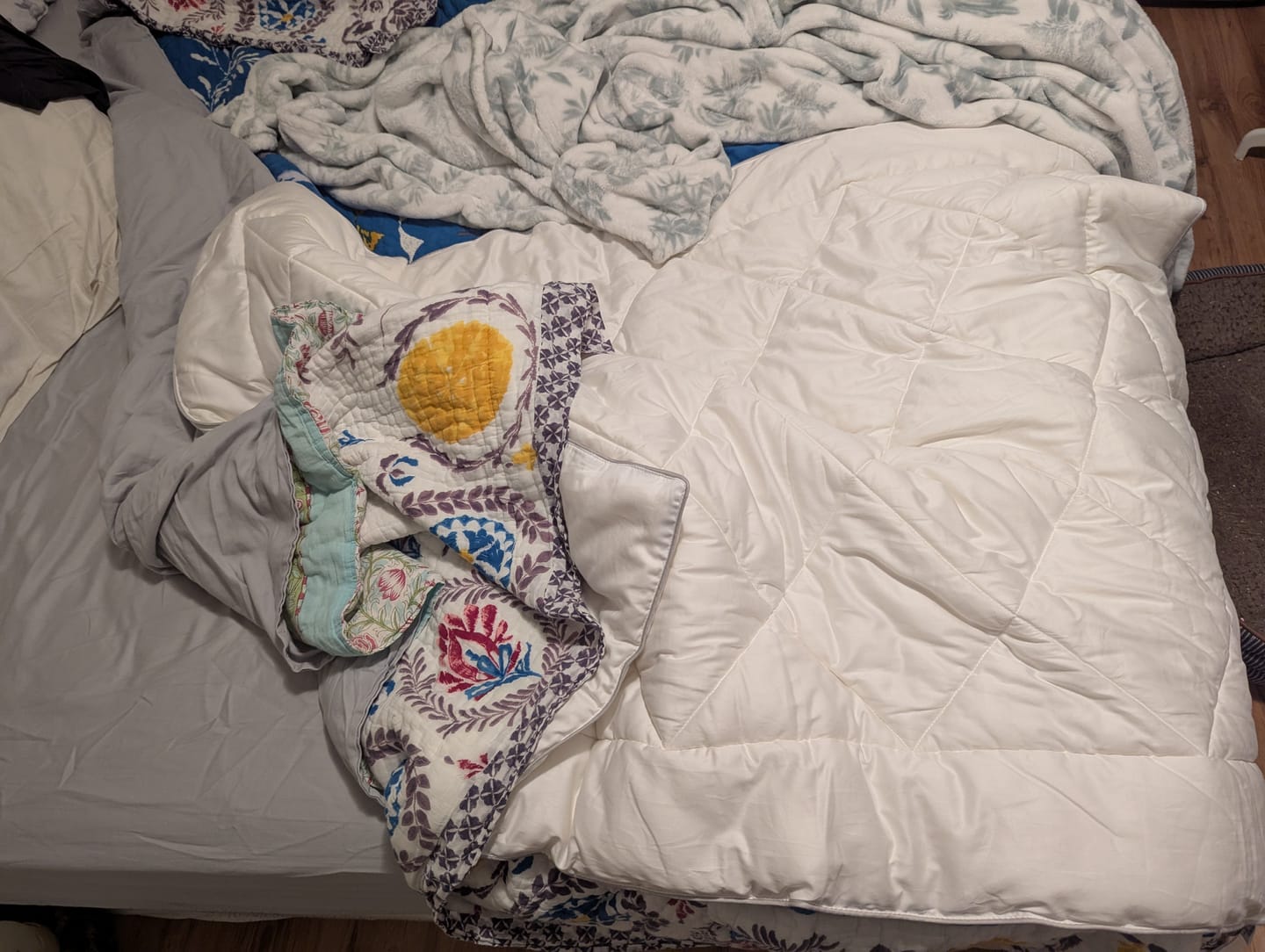 Customer photo review of Wool Comforter, Crib or Toddler