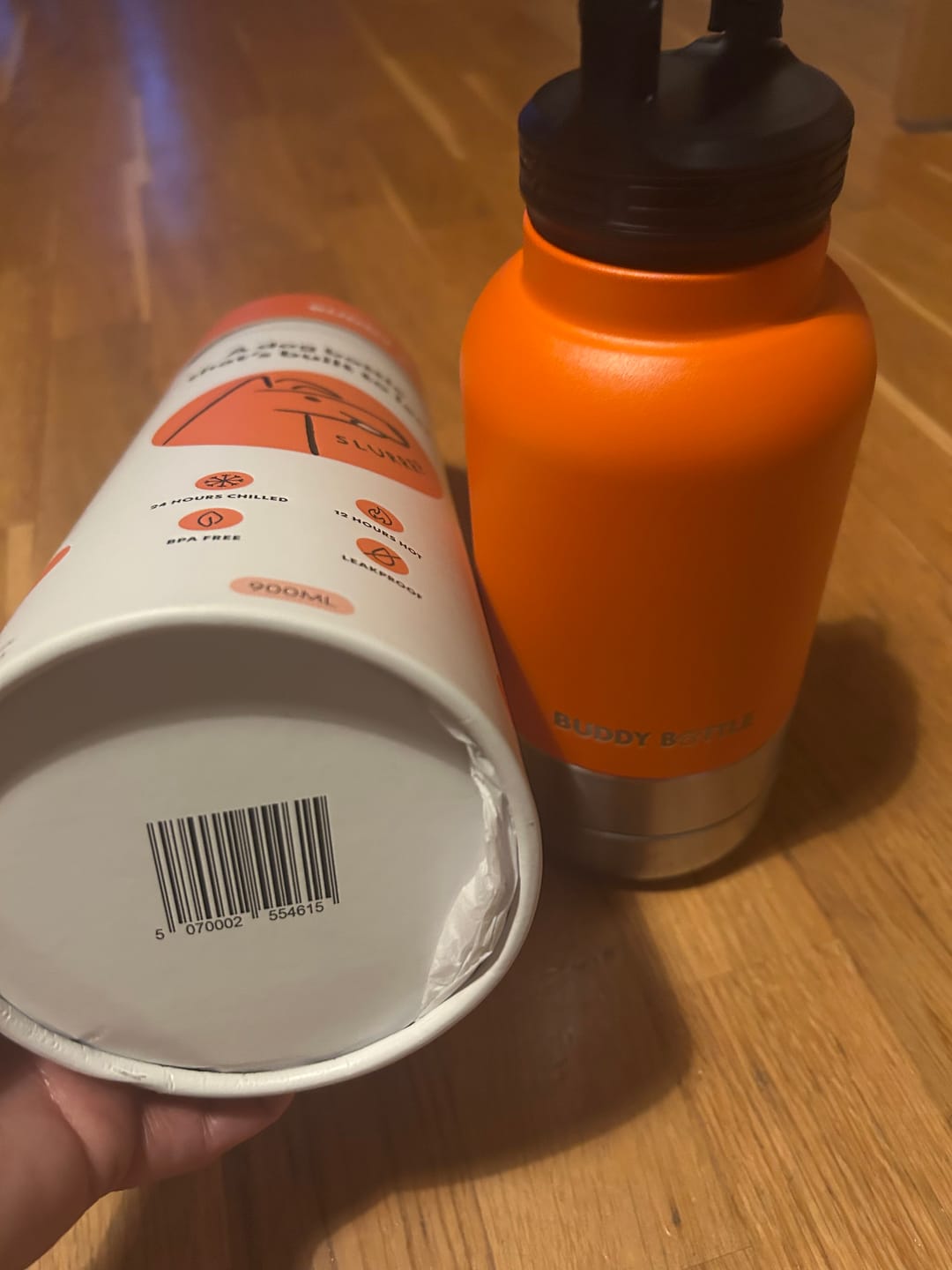 Customer photo review of LOLA - BUDDY BOTTLE™ 3-in-1  Water Bottle For Dogs